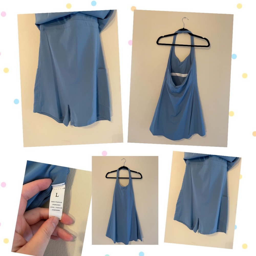 NWOT - HALARA halter activity dress